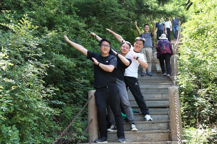 登山活动中